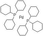 Bis(tericlohexylphosphine)palladium